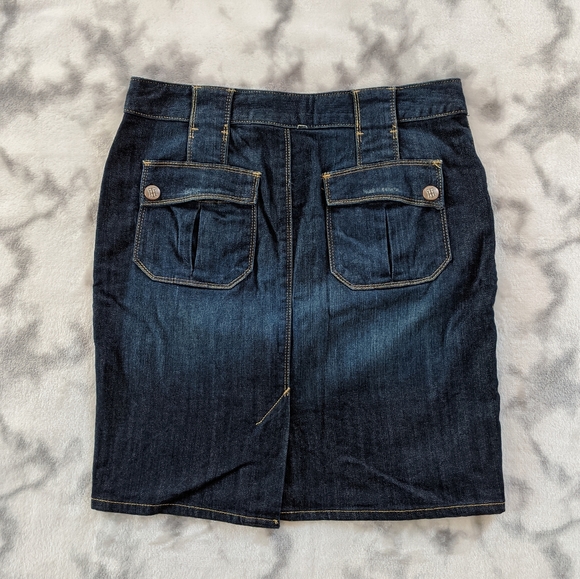 Tommy Hilfiger Blue Jean Skirt EUC - Picture 3 of 8